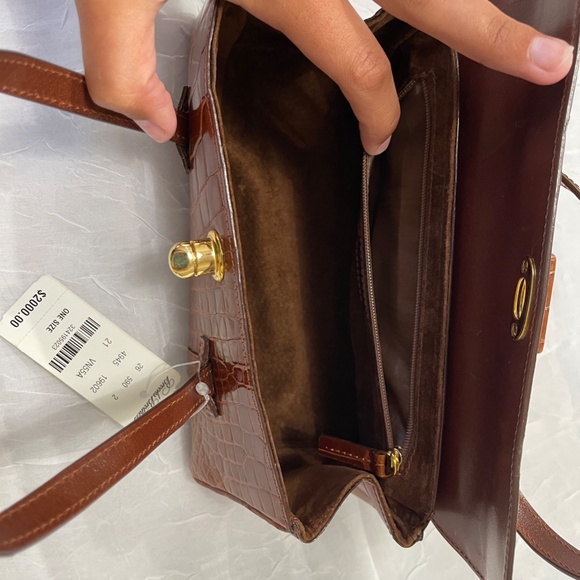 Handmade Alligator Clutch - Picture 4 of 6